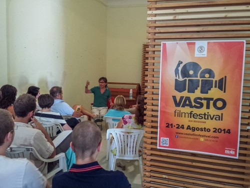CARMINE AMOROSO TALKS ABOUT SCREENWRITING AT THE VASTO FILM FESTIVAL
