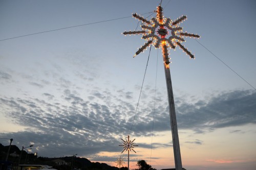 ILLUMINATIONS FOR CELEBRATIONS OF THE CHRIST OF THE ABYSS IN VALLEVÒ, ROCCA SAN GIOVANNI