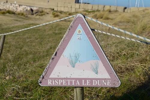 DARK SIDE OF PUNTA ADERCI: RESPECT THE DUNES