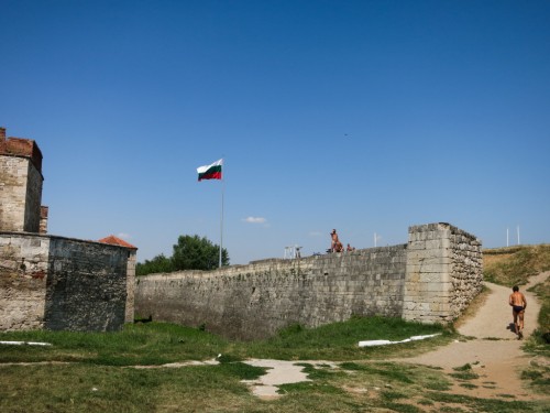 Bulgarian flag in Vidin