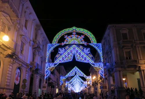 Lights for the celebrations of the Virgin Mary