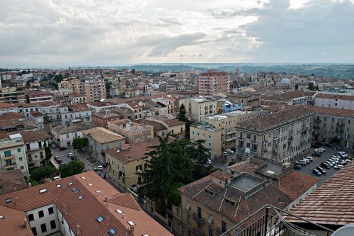 Lanciano from above