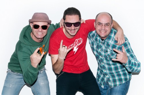 FAUSTO BOMBA, DANIELE CAMPANA AND ME FROM BLOW UP STUDIO