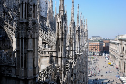 MILAN CATHEDRAL FROM THE TOP