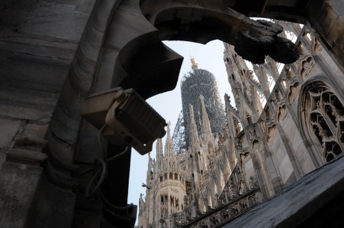 DETAIL OF THE MILAN CATHEDRAL