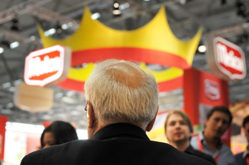 King Trozzi at the Anuga 2011 in Cologne