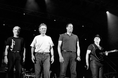 Jean-Luc Ponty, Chick Corea, Stanley Clarke and Frank Gambale at the Pescara Jazz 2011