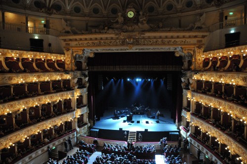 Petruzzelli Theatre for the inauguration of the MEDIMEX in Bari