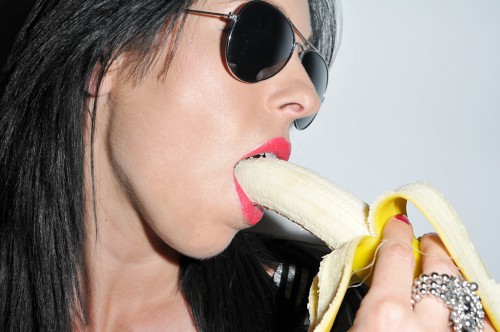Girl with banana #2