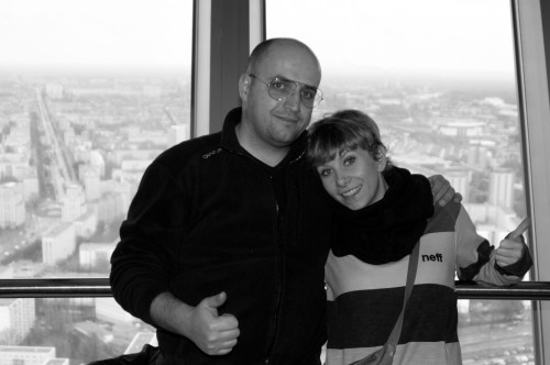 ME AND VALERIA ON THE FERNSEHTURM