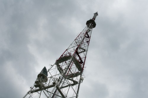 TELEVISION TOWER OF THE HIGH CASTLE IN LVIV