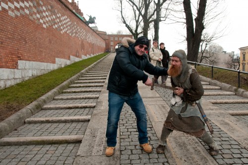 I while kill the medieval soldier out of the Wawel Castle in Krakow