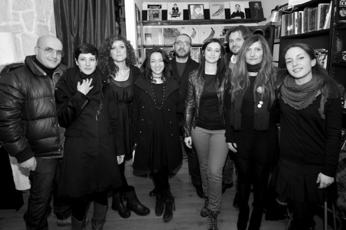 All photographers of the show "ON STAGE part 2" with Daniela Nativio and Lilia at Musica e Libri
