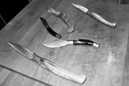 SOME MARCO BIONDI'S CRAFT KNIVES