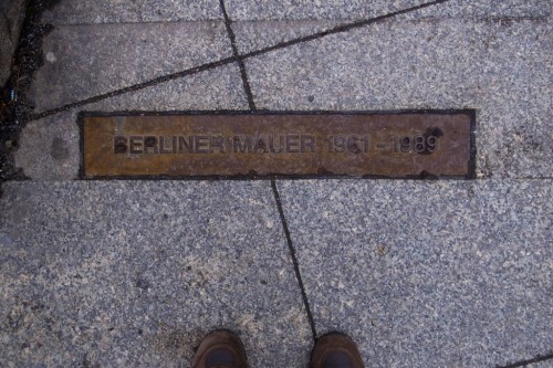 BERLINER MAUER 1961 - 1989, POTSDAMER PLATZ