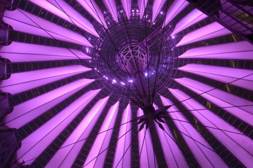 ROOF OF THE SONY CENTER