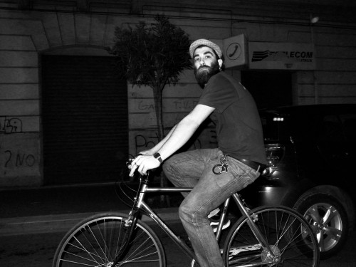 Suka Matre with his bike #4