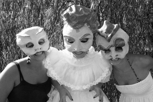 Three theater masks #3