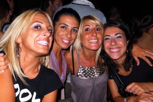 Belfiglio sisters and friend