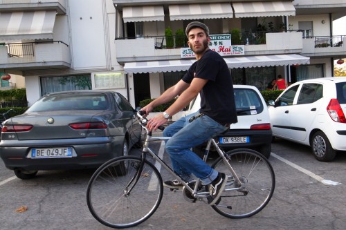 Suka Matre with his bike #5