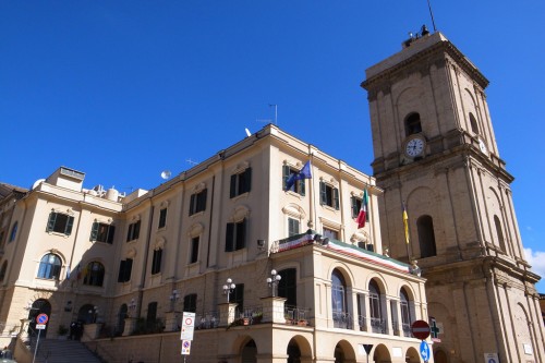 Lanciano City Hall on the anniversary of the martyrs of the October 6, 1943