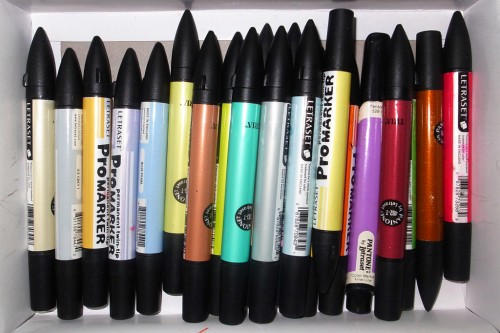 Colored markers