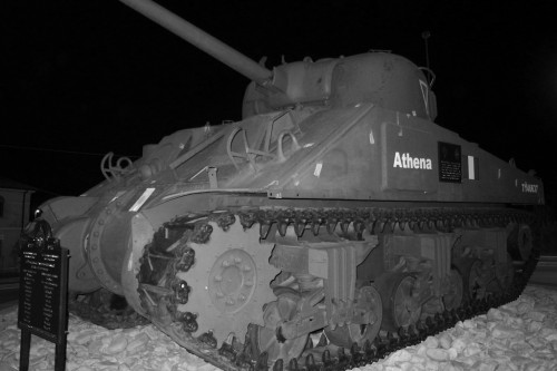 Athena tank in Ortona