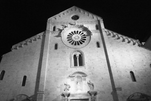 Cathedral of St. Sabino in Bari last night