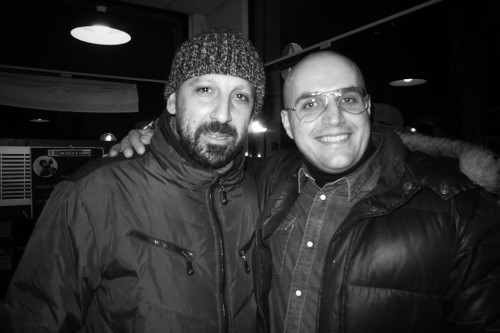Me and Giuseppe Mascitelli Dago Red at Musica e Libri