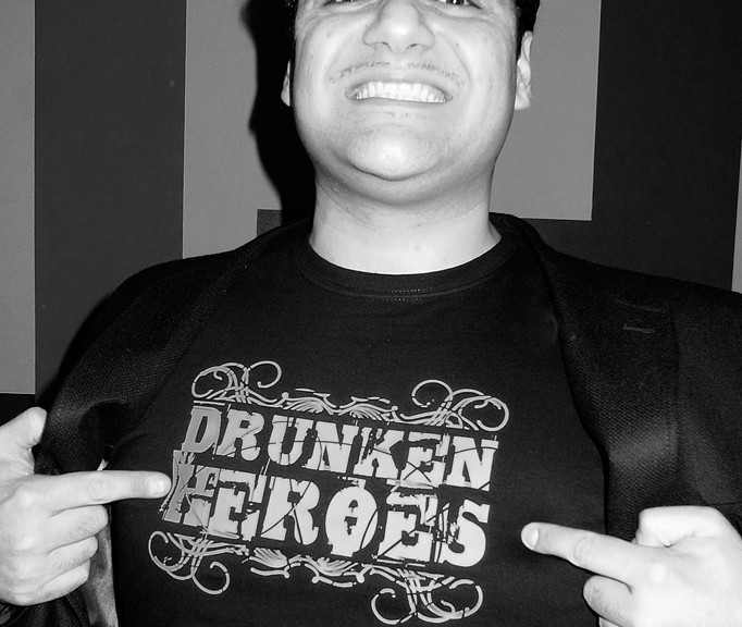 Maham Mehrabi for Drunken Heroes Party at Cafe 76