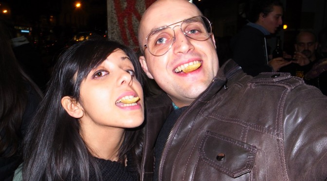 Valentina, me and a pavesino