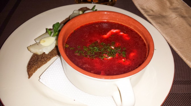 BORSCHT, BLACK BREAD AND SALO IN LVIV
