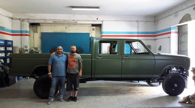 PAOLO AND DONATELLO AFTER WORKING THE JUBECCA FORD