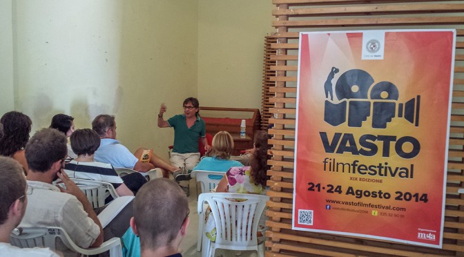 CARMINE AMOROSO TALKS ABOUT SCREENWRITING AT THE VASTO FILM FESTIVAL