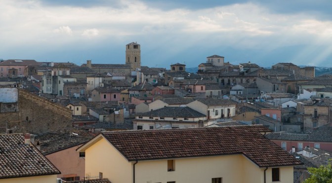 LANCIANO VIEWED FROM ST. GIOVANNI'S BELL TOWER