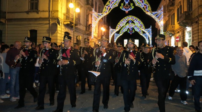 CITY MARCHING BAND AFTER FIREWORKS