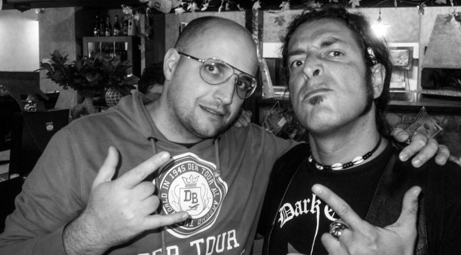 ME AND ROCCO’N’ROLLO IN SANT'EGIDIO ALLA VIBRATA LAST NIGHT