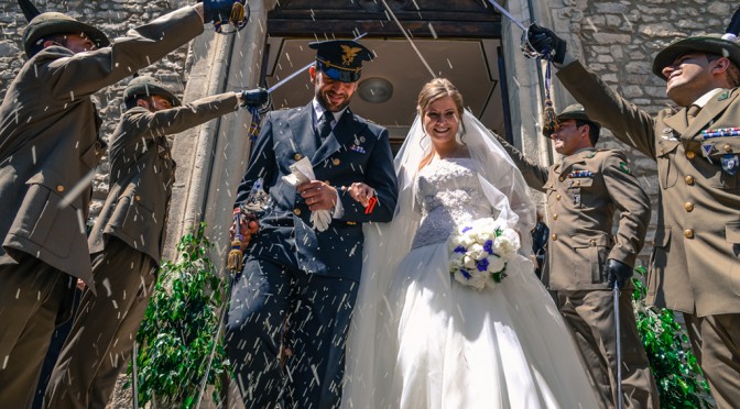 GIULIO AND VIRGINIA JUST MARRIED