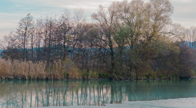 SERRANELLA LAKE IN WINTER