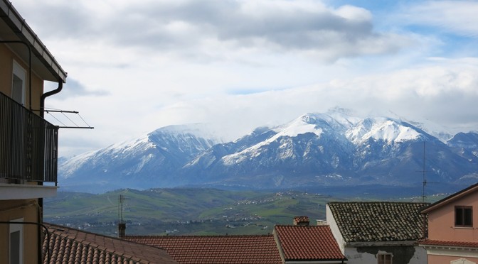 MAJELLA VIEWED FROM CASTEL FRENTANO