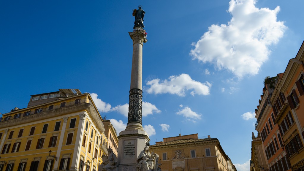COLUMN OF THE IMMACULATE CONCEPTION, ROME