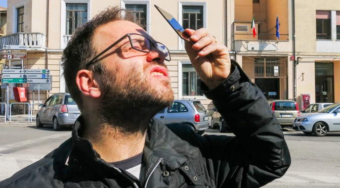 WATCHING THE SOLAR ECLIPSE