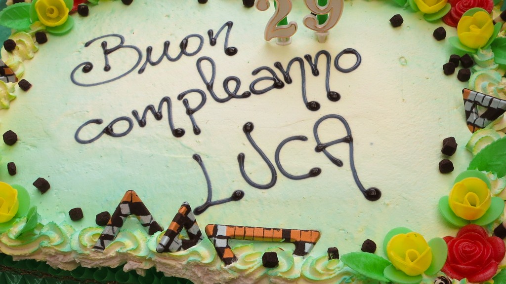 Happy birthday Luca