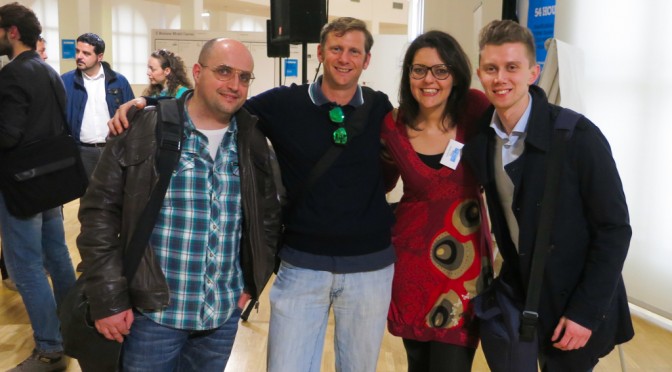 Me and my Team at the Startup Weekend, Pescara