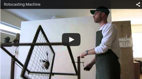 Rotocasting Machine explained by Giovanni Brighella