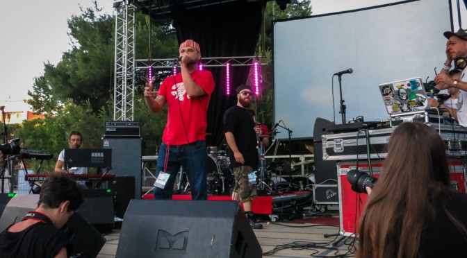C.U.B.A. Cabbal at the IndieRocket Festival, Pescara
