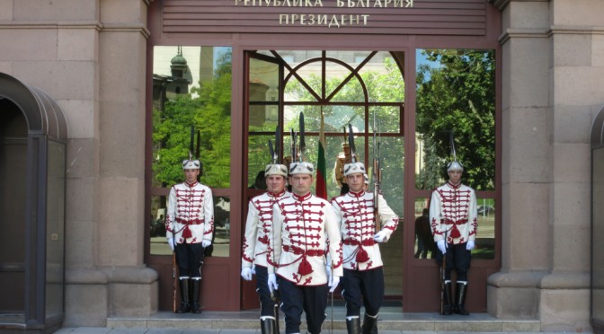 Changing of the guard, Sofia