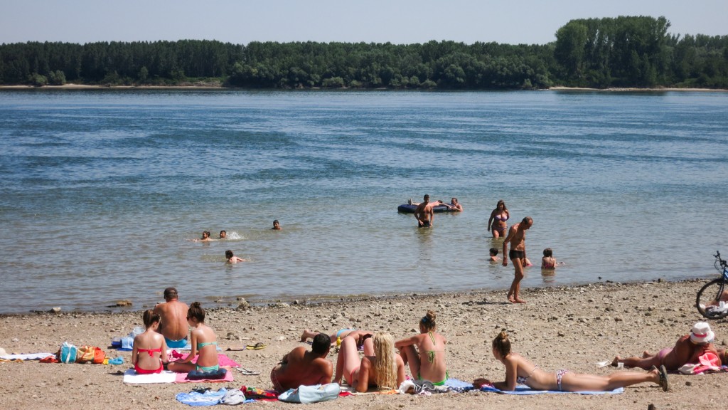Danube river in Vidin