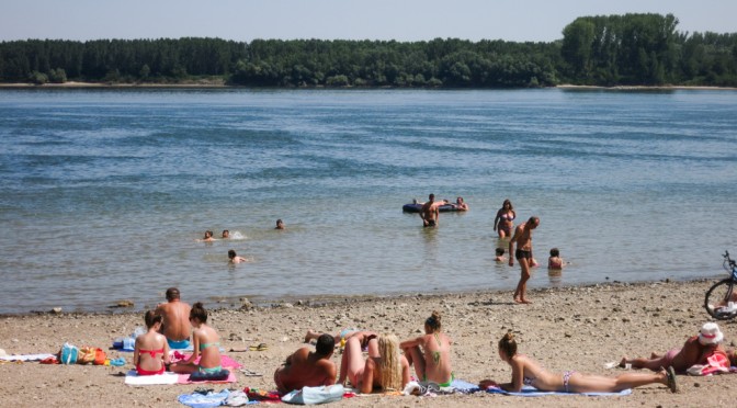 Danube river in Vidin