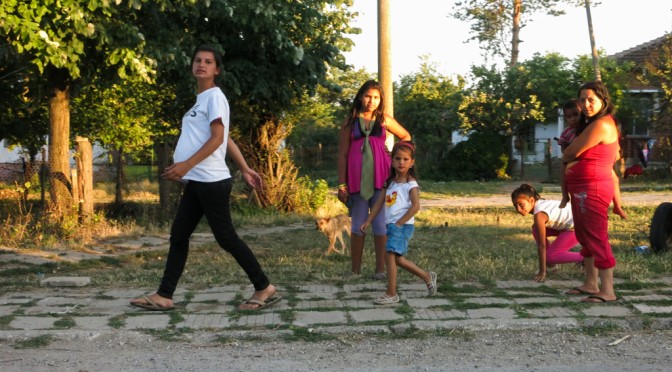 Gypsy women in Bulgaria
